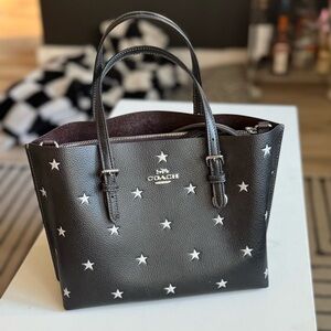 Coach Mollie tote bag 25 Star-Patterned Women's Bag